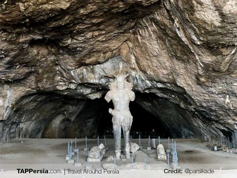 Statue And Cave Of Shapur I Blog TAP Persia