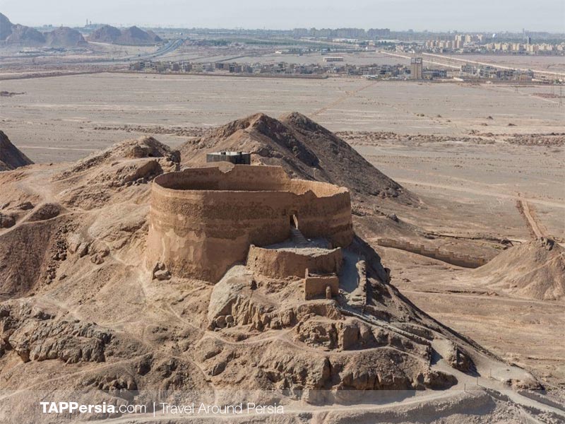Yazd tower of silence| Iran Top Attractions | TAP Persia