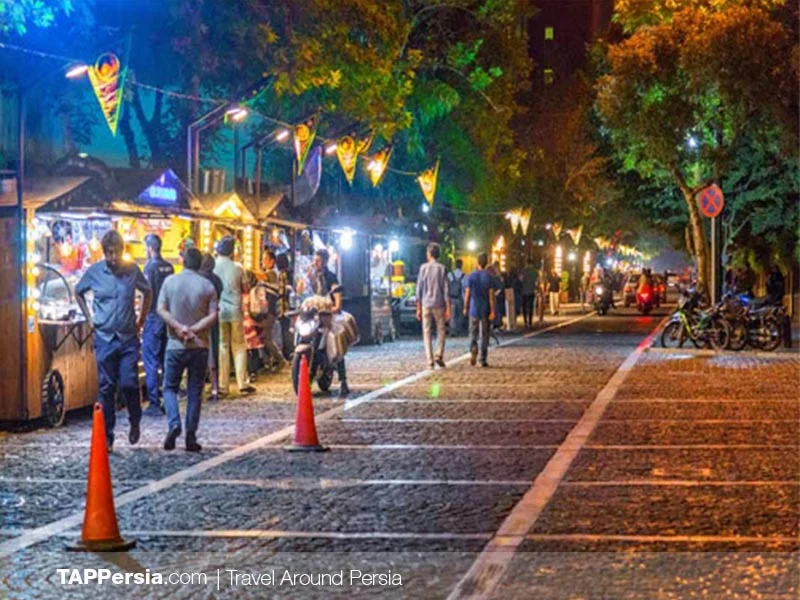 Walking alone at Nights in Iran