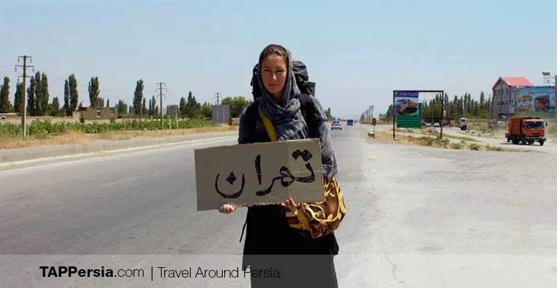 Women Hitchhiking in Iran