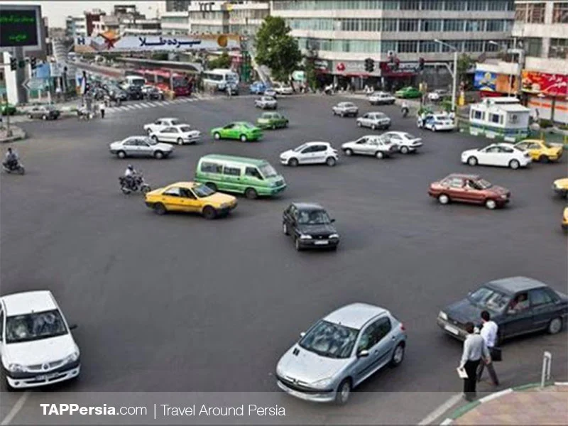 driving in Iran